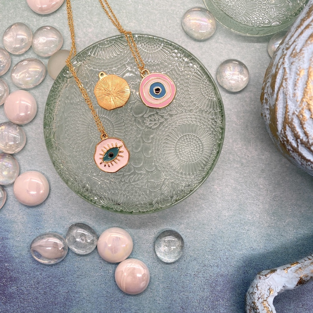 2 for$15 -Bohemian reversible pendant necklace